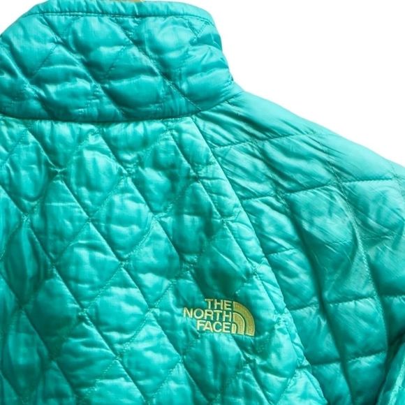 THE NORTH FACE ThermoBall Full-Zip Teal Jacket XS - Picture 8 of 9